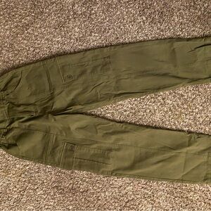 Olive Green Cargo Pants